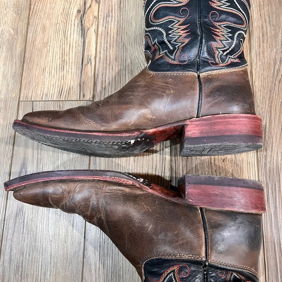 Justin square toe boots - Picture 8 of 10